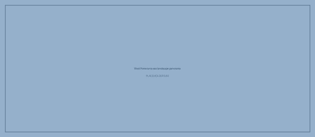 Panoramablick über Westpommern – Ostsee und Natur
