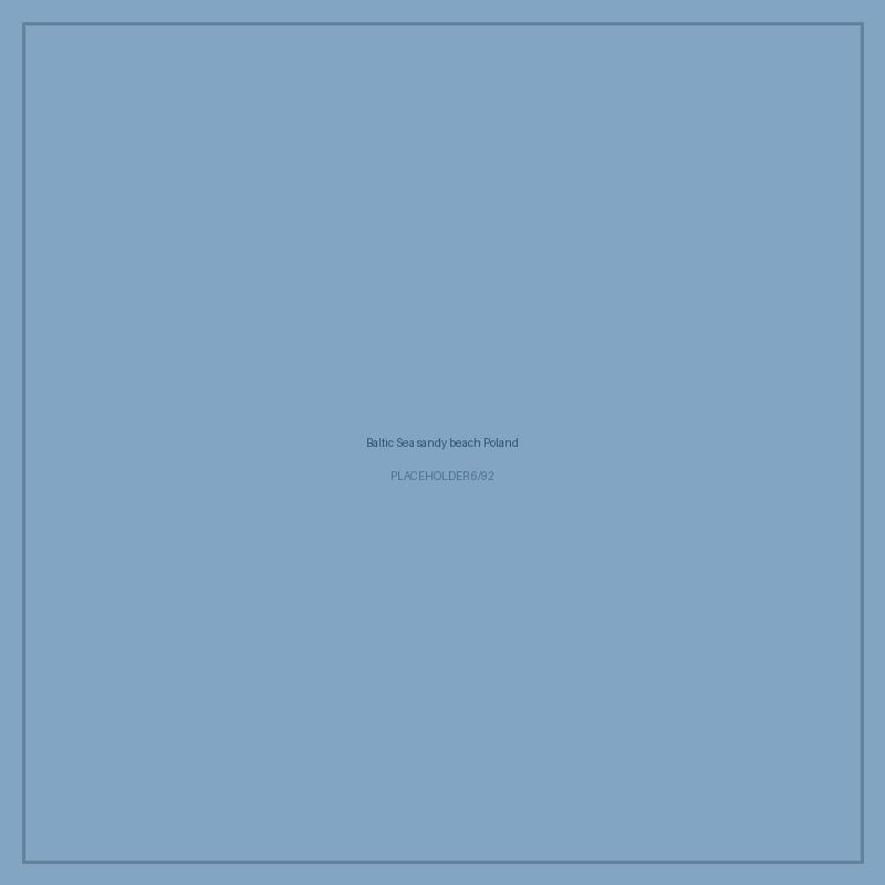 Sandstrand an der Ostseeküste Westpommerns